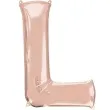 balon foliowy litera l szampanski amscan 32 ltr