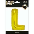 balon foliowy litera l zloty godan 32 ltr