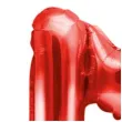 balon foliowy litera m czerwony partydeco 14 ltr