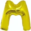 balon foliowy litera m zloty godan 32 ltr