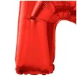 balon foliowy litera n czerwony funny fashion 40 ltr