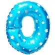 balon foliowy litera o 16 oem blekitny