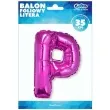 balon foliowy litera p 14 godan rozowy
