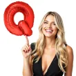 balon foliowy litera q czerwony funny fashion 40 ltr