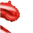 balon foliowy litera s czerwony partydeco 14 ltr