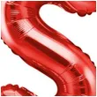 balon foliowy litera s czerwony partydeco 14 ltr
