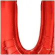 balon foliowy litera u czerwony funny fashion 40 ltr