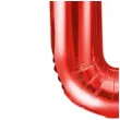balon foliowy litera u czerwony partydeco 14 ltr