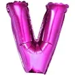 balon foliowy litera v 14 godan rozowy