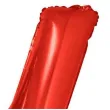 balon foliowy litera v czerwony funny fashion 40 ltr