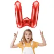 balon foliowy litera w czerwony partydeco 14 ltr