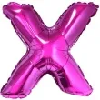 balon foliowy litera x 14 godan rozowy