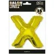 balon foliowy litera x 14 godan zloty
