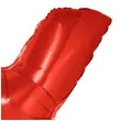 balon foliowy litera x czerwony funny fashion 40 ltr