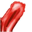 balon foliowy litera x czerwony partydeco 14 ltr