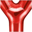 balon foliowy litera y czerwony partydeco 14 ltr