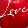 balon foliowy love czerwony 18 hrt