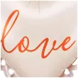 balon foliowy love koronka kremowy partydeco 34 hrt