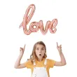 balon foliowy love rozowe zloto partypal 38 shp
