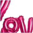 balon foliowy love rozowy jix 22 shp
