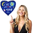 balon foliowy love you to the moon flexmetal 18 hrt