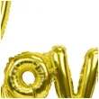 balon foliowy love zloty jix 27 shp