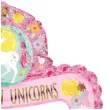balon foliowy magiczny jednorozec ramka selfie amscan 26 shp