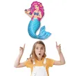 balon foliowy mala syrenka z muszla flexmetal 24 shp