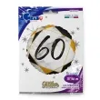 balon foliowy marmur 60 czarny grabo 18 rnd