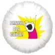 balon foliowy mem dziewczyna brawa dla ciebie bialy 18 rnd
