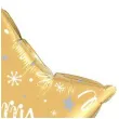 balon foliowy merry christmas gwiazda zloty qualatex 20 str
