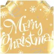 balon foliowy merry christmas gwiazda zloty qualatex 20 str