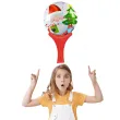 balon foliowy mikolaj z choinka i prezentem 18 hnd