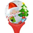 balon foliowy mikolaj z choinka i prezentem 18 hnd