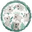 balon foliowy misie koala amscan 18 rnd