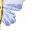 balon foliowy motyl blekitny partydeco 27 shp
