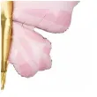 balon foliowy motyl rozowy partydeco 27 shp