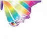 balon foliowy motyl swietlny qualatex 44 shp