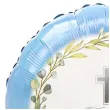 balon foliowy my first communion dekoracja na komunie swieta niebieski 18 rnd