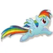 balon foliowy my little pony rainbow dash flexmetal 16 shp