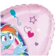 balon foliowy my little pony uscisk przyjazni rozowy flexmetal 18 hrt