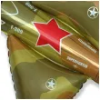 balon foliowy mysliwiec wojskowy zielony flexmetal 24 shp
