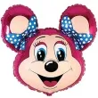 balon foliowy myszka babsy rozowy flexmetal 24 shp