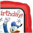 balon foliowy myszka mickey happy birthday amscan 17 sqr