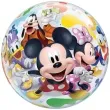 balon foliowy myszka mickey i przyjaciele qualatex bubbles 22 orb