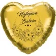 balon foliowy najlepsza babcia zloty 18 hrt