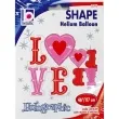 balon foliowy napis love holo grabo 46 shp