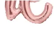 balon foliowy napis one rozowe zloto partydeco 26 shp