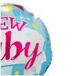 balon foliowy new baby chlopiec w balonie niebieski flexmetal 24 shp