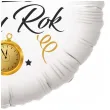 balon foliowy nowy rok 2025 bialy 18 rnd